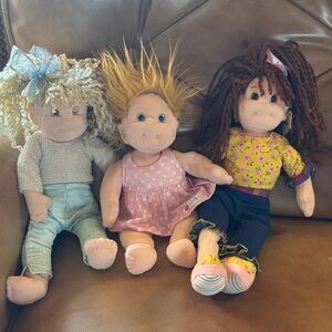 Adorable Trio of TY BEANIE BOPPERS AND BEANIE BABY KID